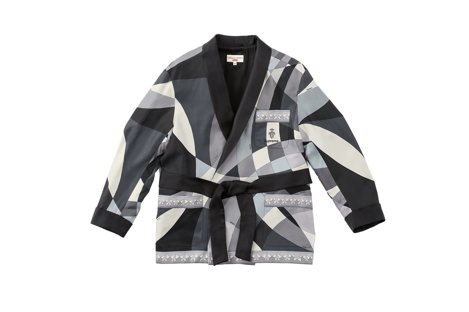 Supreme®/Emilio Pucci® Silk Smoking Jacket view 16